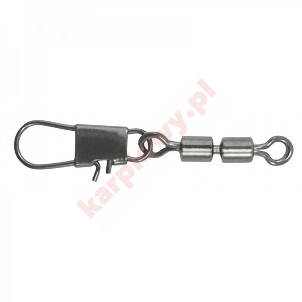 Krętliki z agrafką N'ZON Double Swivel Snap - 12