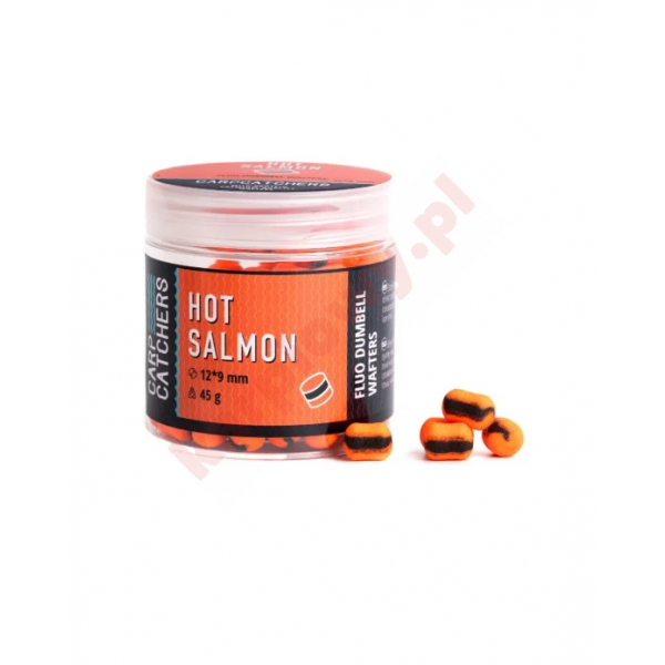 KULKI FLUO DUMBELL WAFTERS HOT SALMON 12*9