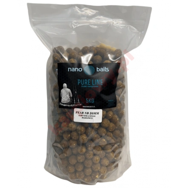 Kulki zanętowe - Pure Line - Pear NB 20mm - 5kg + 5szt. pop-up GRATIS