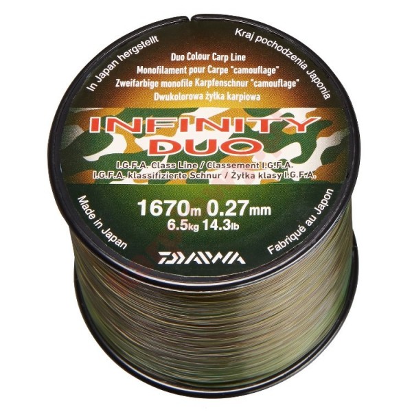 Żyłka IF Duo Camo 0.27mm 1670m