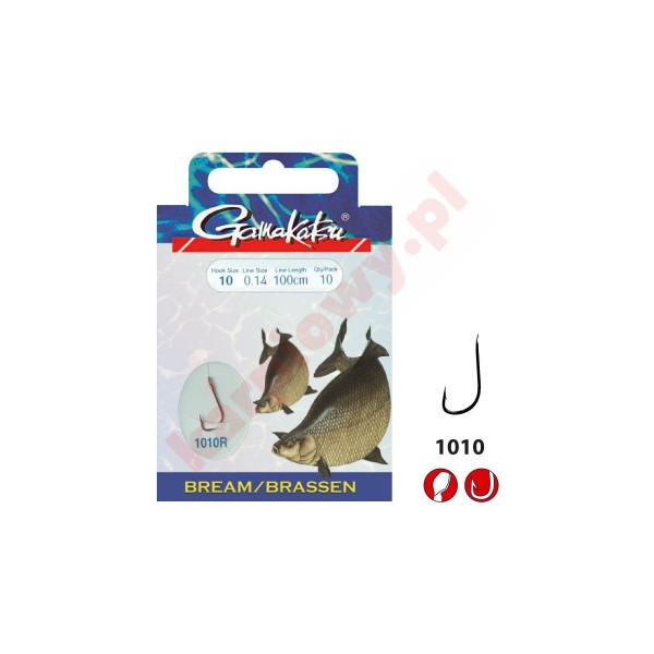 Haczyki Bream LS-1010 Red 12