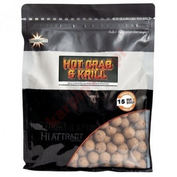 KULKI HOT CRAB & KRILL 1KG 26MM
