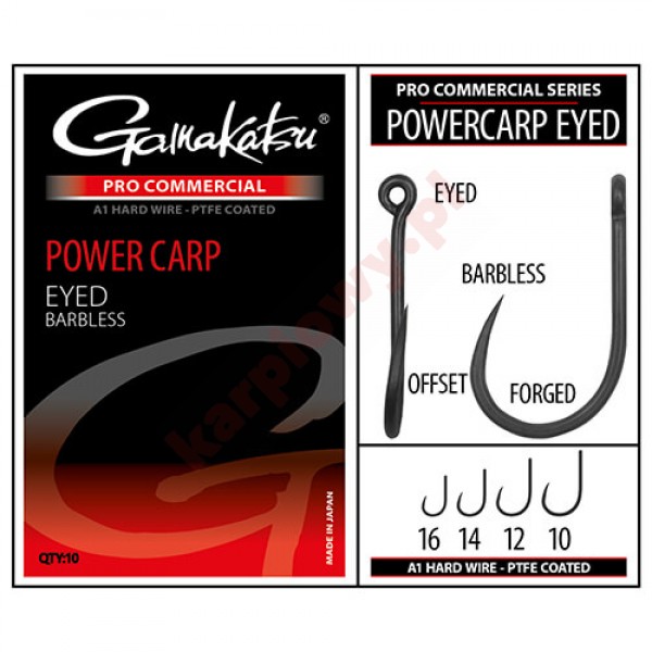 Haczyki Pro-C Power Carp A1 BL - 16