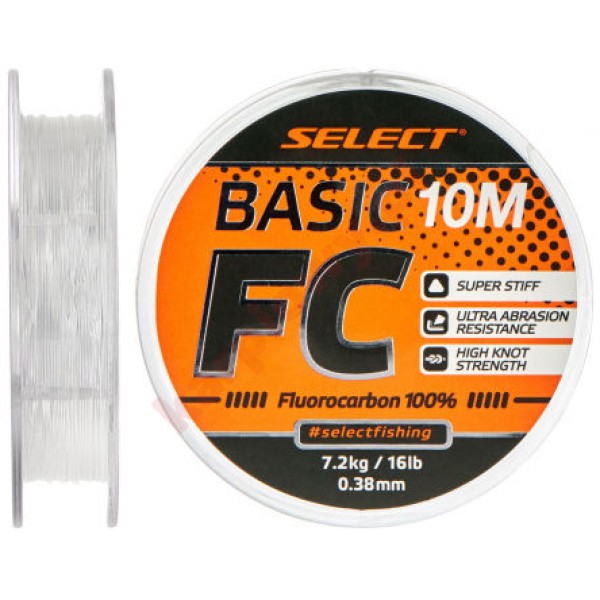   Fluorocarbon Select Basic FC 10m 0.33mm 13lb/6kg