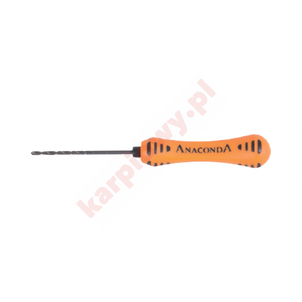 Igła boilie nut drill1,5mm orange 
