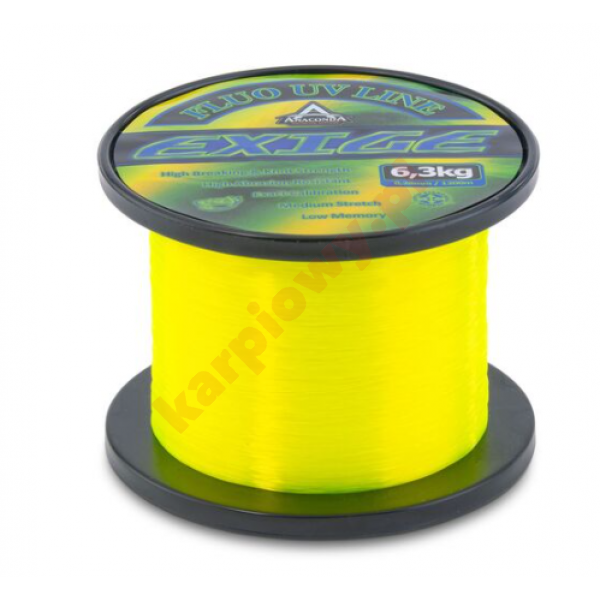 Żyłka Exige Fluo UV Carp Line 1200m 0,28mm