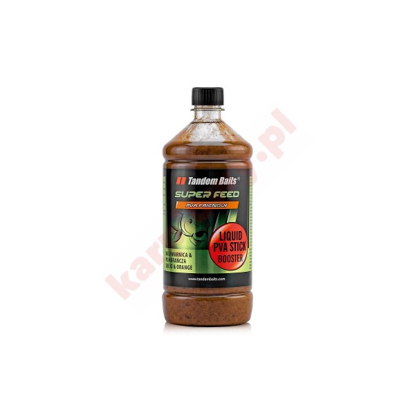 Super Feed Liquid PVA Stick Booster 1l Kałamarnica & Pomarańcza