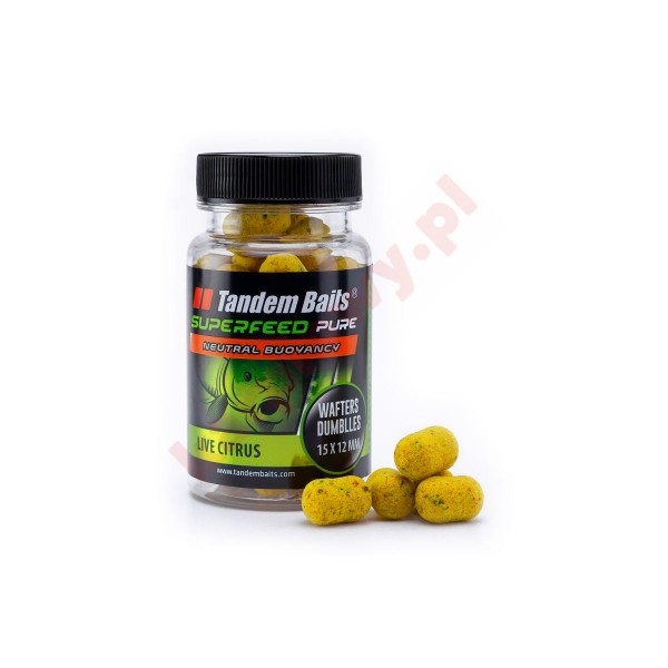 Wafters Dumbells 15/12mm Live Citrus 30g