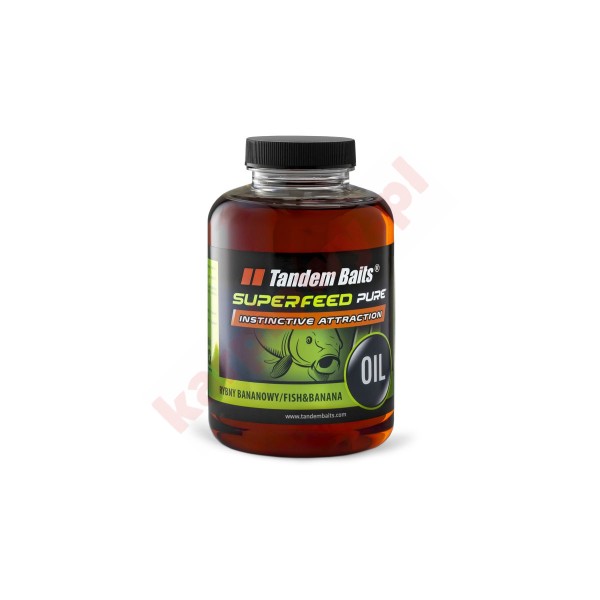 SuperFeed Pure Olej Rybny Bananowy 500ml