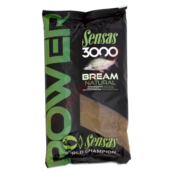Zanęta 3000 Power  Bream Natural 1kg