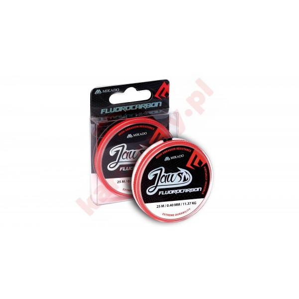 ŻYŁKA - FLUOROCARBON JAWS 0.35mm/8.76kg/25m 