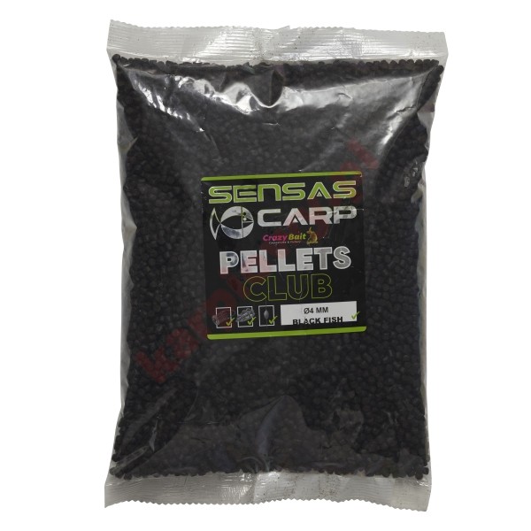 Pellet Club Noire Poisson 4mm 10kg