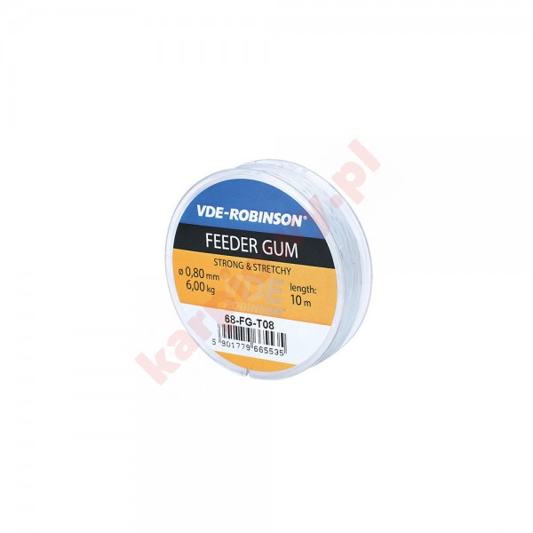 Amortyzator Feeder Gum bezbarwny 10m - 0,60mm