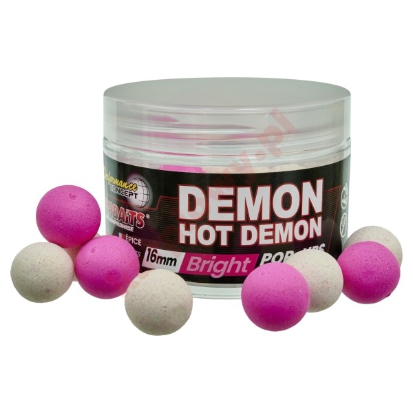 Kulki Pop Up PC Demon Hot Demon 16mm 50g Fluo
