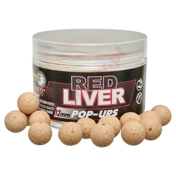Kulki Pop Up PC Red Liver 12mm 50g