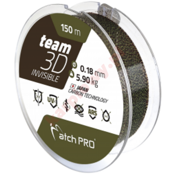 Żyłka Invisible 3D 0.20mm 150m