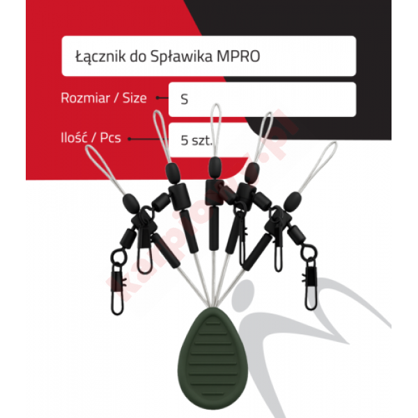 Łącznik do Spławika MPRO PELLET WAGGLER 5szt. S