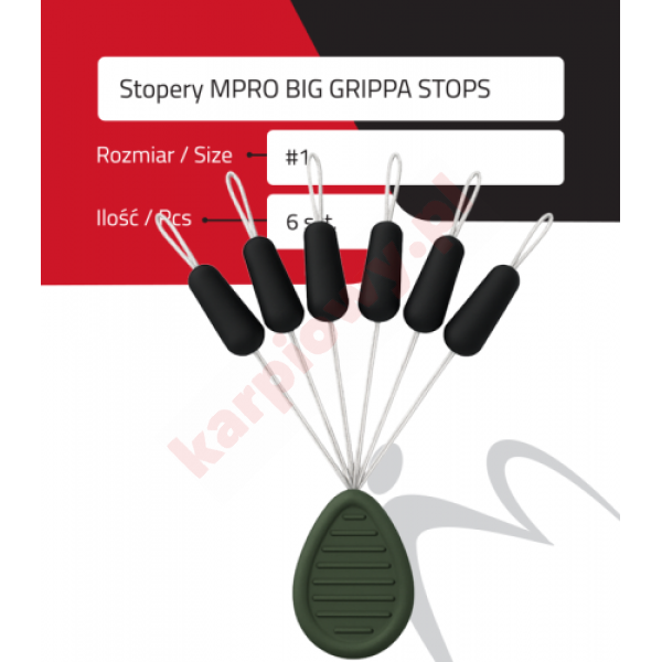 Stopery MPRO BIG GRIPPA STOPS 6szt. nr2