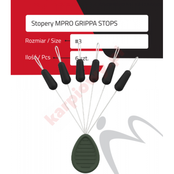 Stopery MPRO GRIPPA STOPS 6szt
