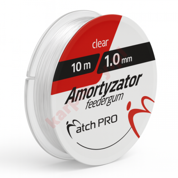 Amortyzator FEEDERGUM CLEAR 10m 0,8mm