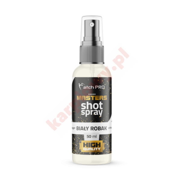 Masters Shot Spray Biały Robak 50ml