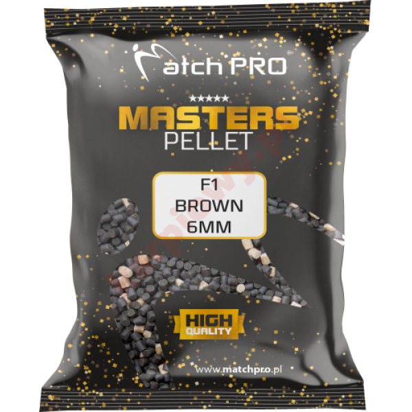 Pellet Master F1 Brown 6mm 700g