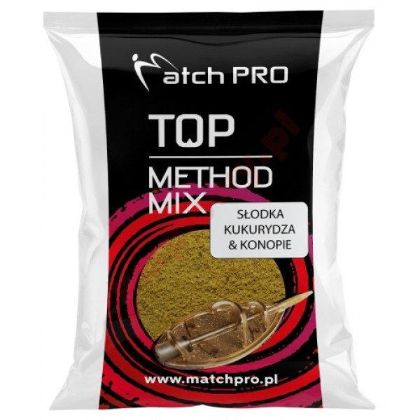 Zanęta Method Mix Słodka Kukurydza & Konopia 700g