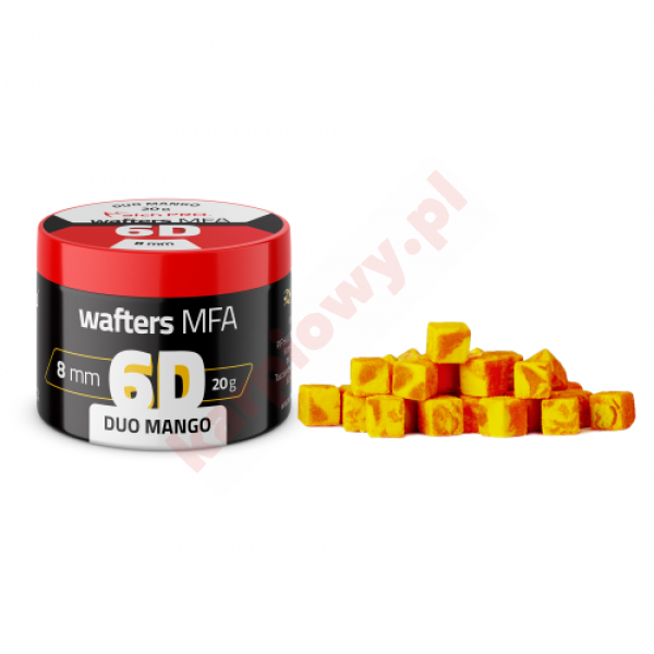 6D WAFTERS MFA DUO MANGO 8x8mm 20g