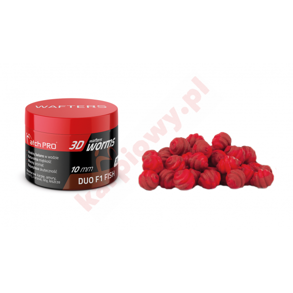 3D WORMS WAFTERS DUO F1 FISH 10mm 20g