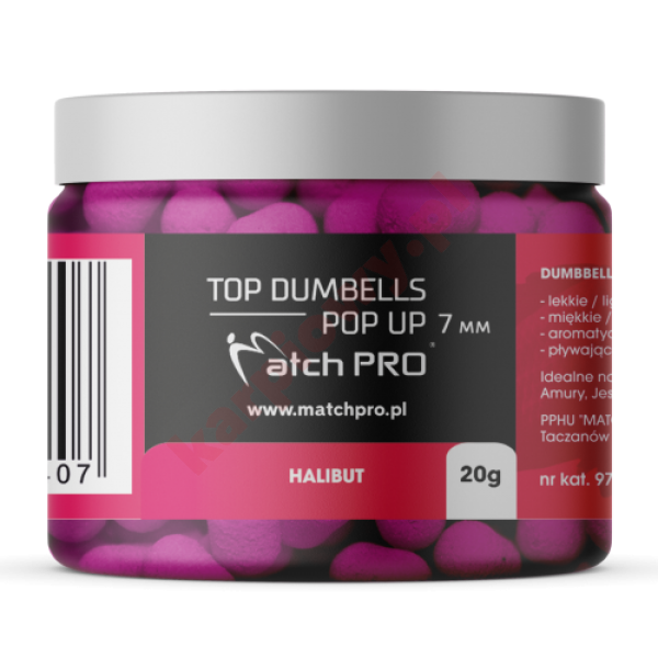 Dumbells Pop Up Halibut 7mm 20g
