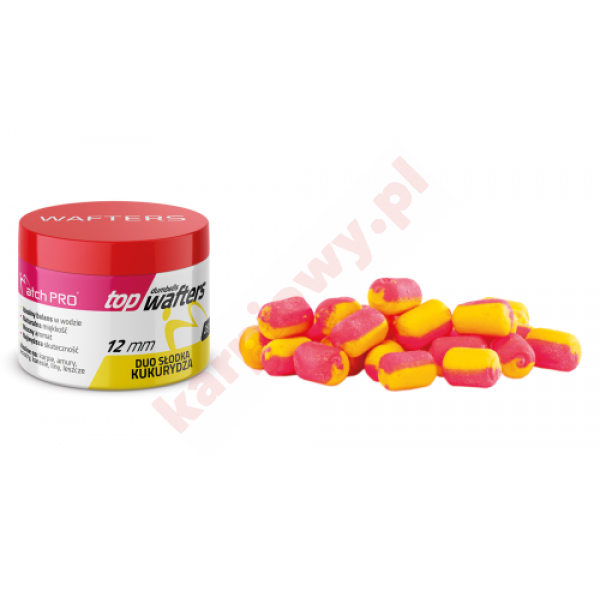 Top Dumbells Waftters Duo Sweetcorn 12mm 25gr