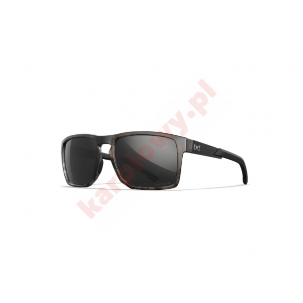 Okulary Wiley X Captivate - APEX Polarized Black Mirror MAte