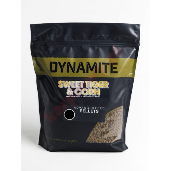 Pellet Dynamite Baits Sweet Tiger & Corn Pellets 4mm 900g
