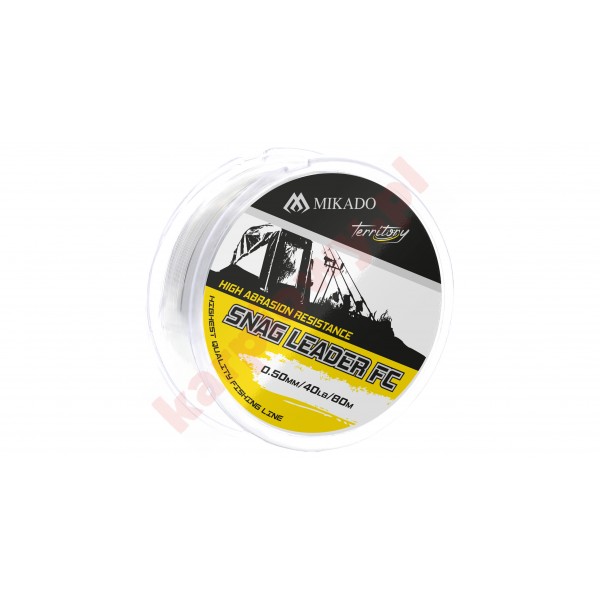 Przypon Strzałowy Snag Leader FC 40lbs 0.50mm 80m