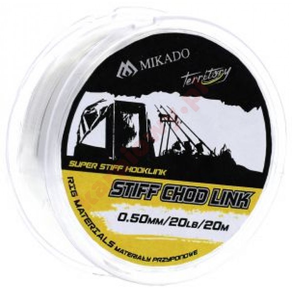 Linka przyponowa stiff chod link 15lbs 0.40mm 20m