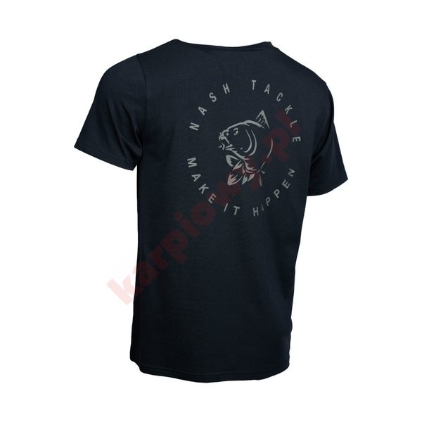 Koszulka Make It Happen Carp Logo T Shirt Black roz. M Koszulka Make It Happen Carp Logo T Shirt Black roz. M