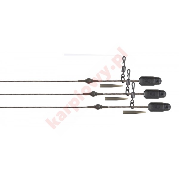 Edges Naturals Heli-Clip Rigs 40lb Submerge 3pcs