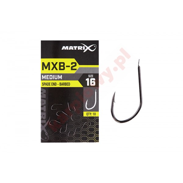 Haczyki MXB-2 barbed spade size 20