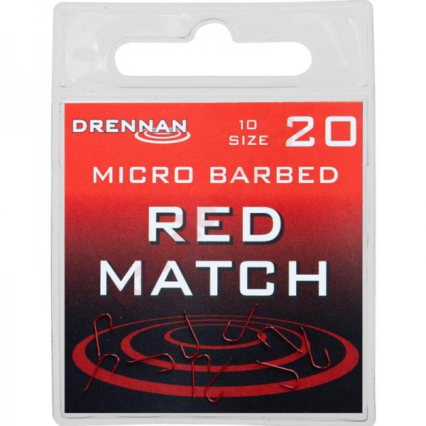 Haczyki Red Match - 20