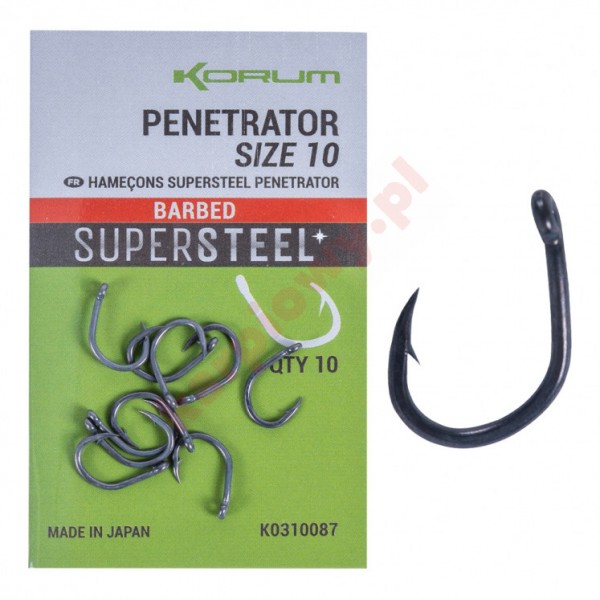 Haczyki  Penetrator Barbed - roz.12
