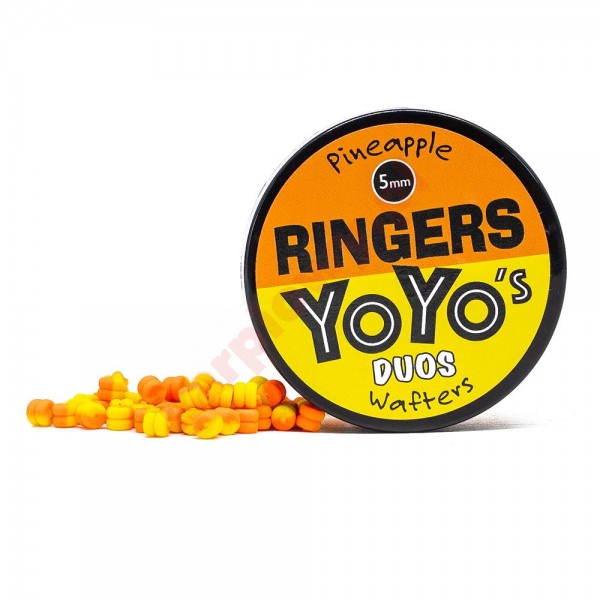Wafters YoYo Duos Orange Yellow 5mm