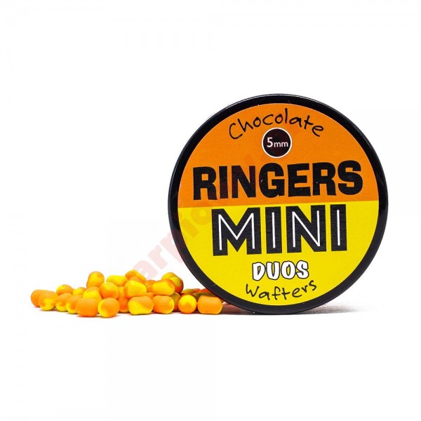 Mini Wafters Duos Orange Yellow 5mm