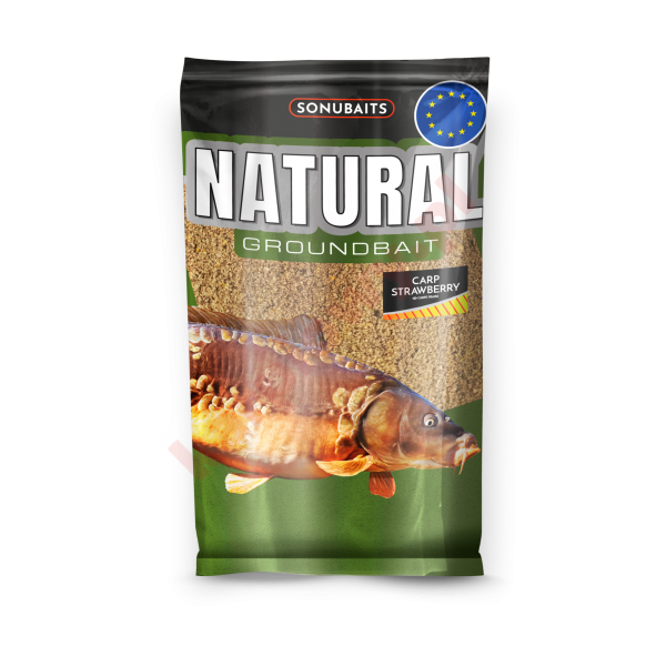 Zanęta Natural Carp Strawberry 1 kg