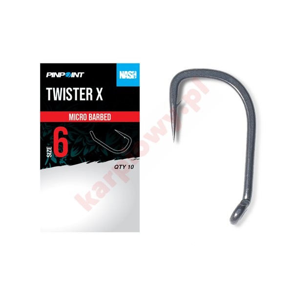Haczyki Twister X size 2