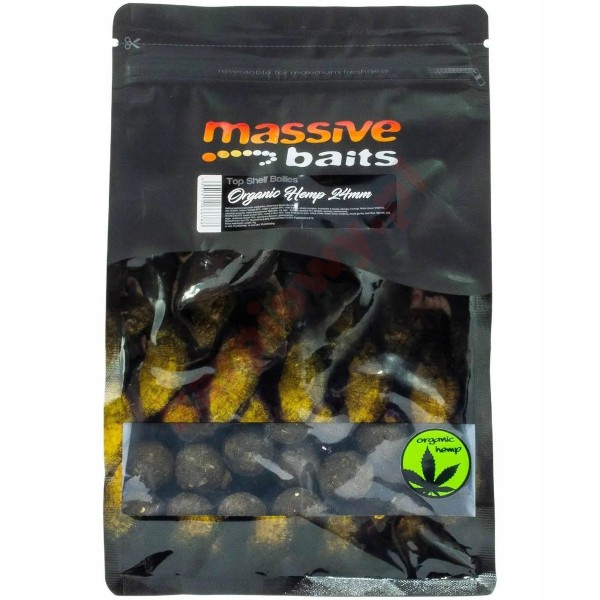 Kulki Proteinowe Organic Hemp 14mm 1kg