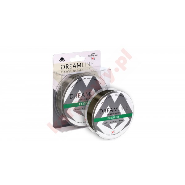 Żyłka Dreamline Feeder 0,22mm -300m Zielona 