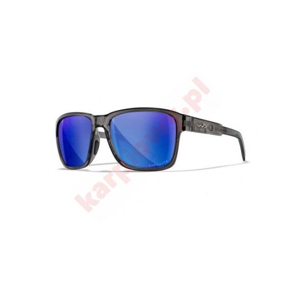 Okulary WILEYX WX TREK Capt Blue Mirror Glass Crystal Dark Grey