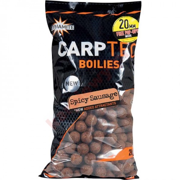  Kulki Carpttec Spicy Sauage 2kg 20mm