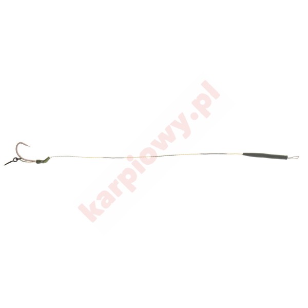 Przypon Karpiowy Slip D-Rig 23cm /25lbs hak bez zadziora 2 -op.2 szt