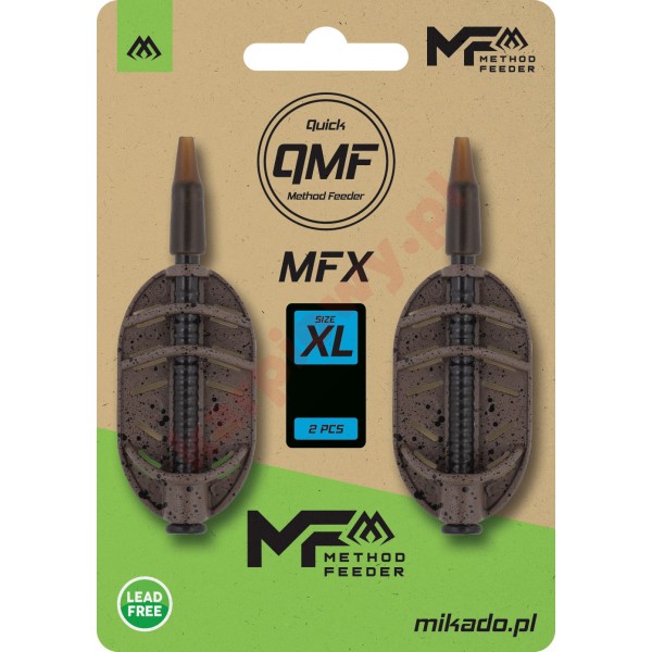 KOSZYCZEK - METHOD FEEDER MFX - Q.M.F. rozm. XL - 20g - op.2szt.